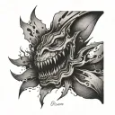 Bite Marks tattoo design idea