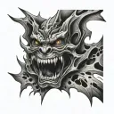 Bite Marks tattoo design idea