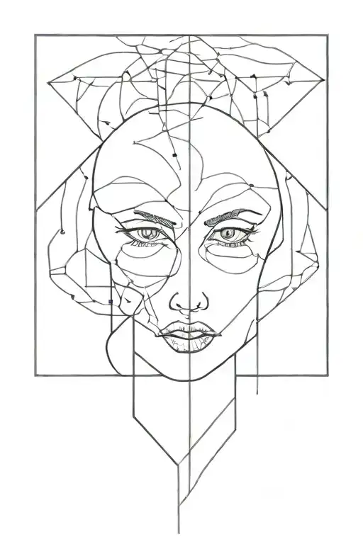 A demonstration of the preference of logic over emotion tattoo design idea