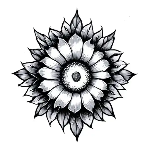 Palm Sized tattoo design idea