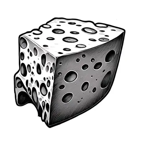 Skin Cheese tattoo design idea
