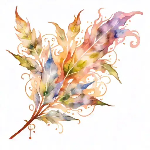 bluey smoking weed tattoo design idea