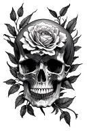 Memento mori memento live tattoo design idea