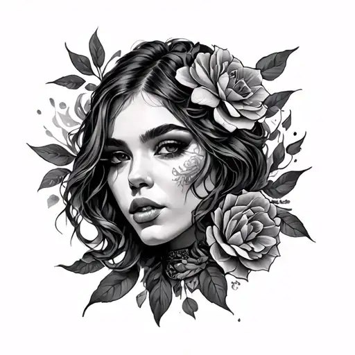 AAA combined with 444 tattoo design idea