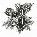 1 Samuel 2:9 tattoo design idea