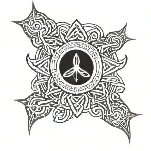celtic tribal tattoo tattoo design idea