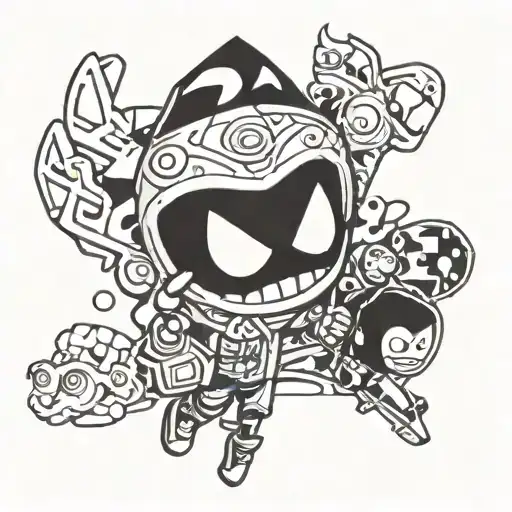 Cartoon Network tattoo design idea