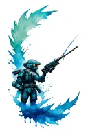 Helldivers tattoo design idea