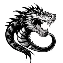 randy orton viper logo tattoo design idea