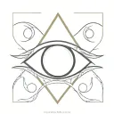 eye portal ego tattoo design idea