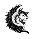 Sagittarius Leo Virgo Aquarius tattoo design idea