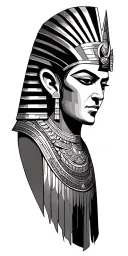 Osiris seth Egyptian god tattoo design idea