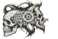 anything equals everything tattoo design idea