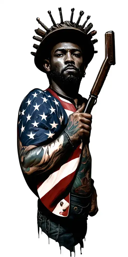 Discipline equals freedom tattoo design idea