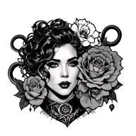 shemale cuckold tattoo design idea