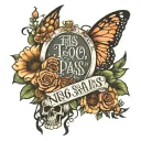 This too shall pass tattoo design idea