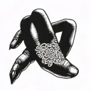 wedding ring finger tattoo tattoo design idea