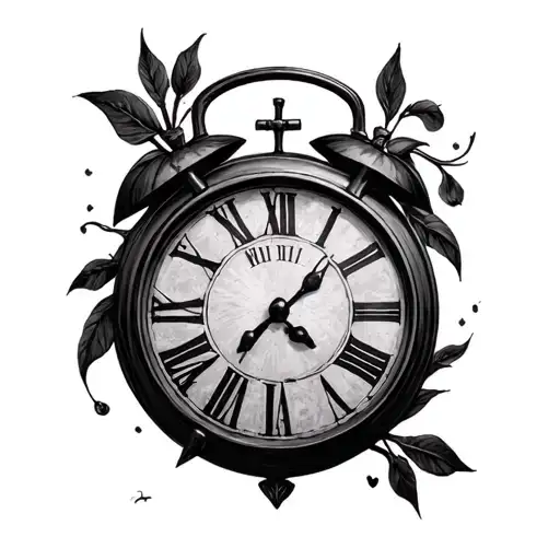 11:11 no clock tattoo design idea