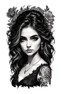 Erika tattoo design idea