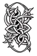 Eire Celtic design tattoo design idea