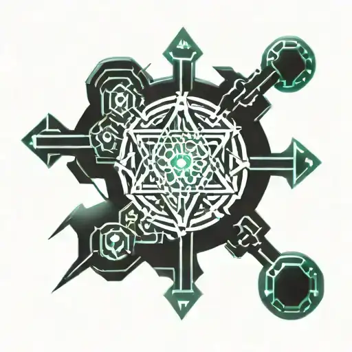 warhammer alpha legion tattoo design idea