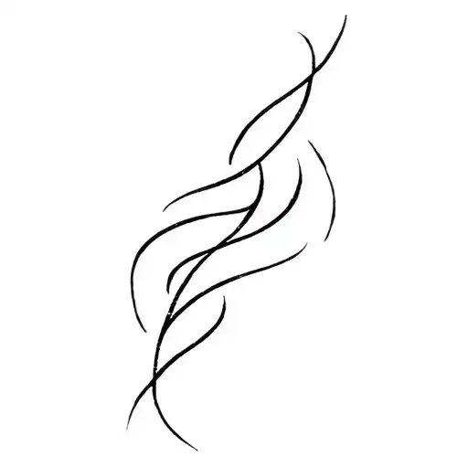 Clémence Aquarius 25 years old Broken trauma renaissance forged Last tattoo The loop is completed minimalist small symbol tattoo design idea