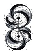 circle of fifths tattoo design idea