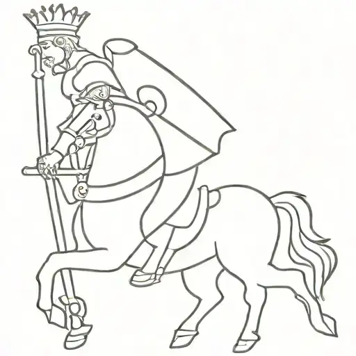 Saint George the Victorious tattoo design idea