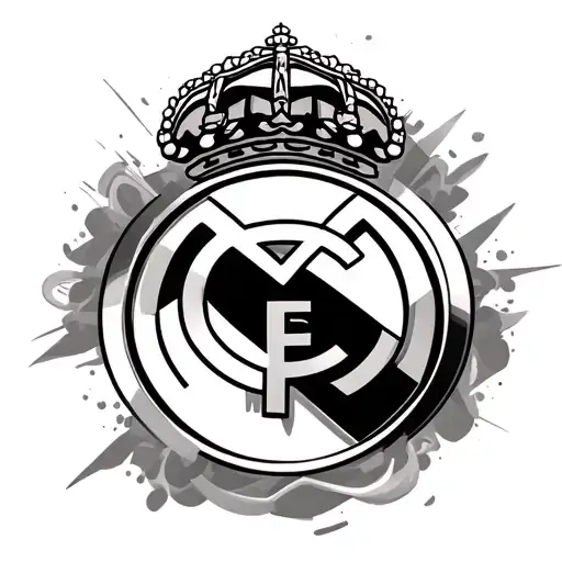 real madrid association  tattoo design idea