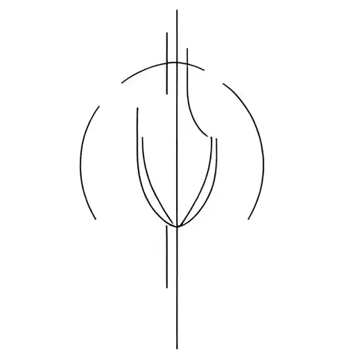 stoic minimal tattoo, fine line style, placement tricep or bicep , small tattoo design idea