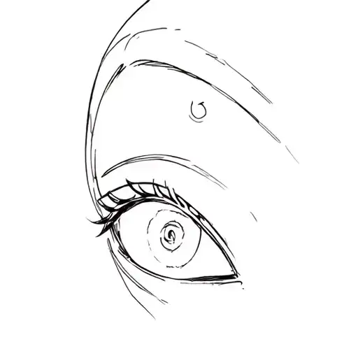 naruto sage eye tattoo design idea