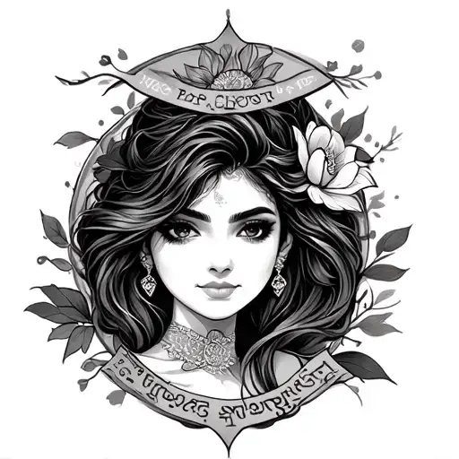 i want a tattoo which will have sneha name hidden inside it tattoo design idea