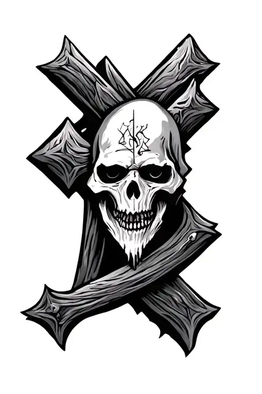 cross tattoo design grimreaper tattoo design idea