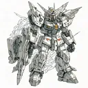 Gundam Penelope tattoo design idea