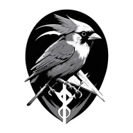 cardinal virtue symbols tattoo design idea