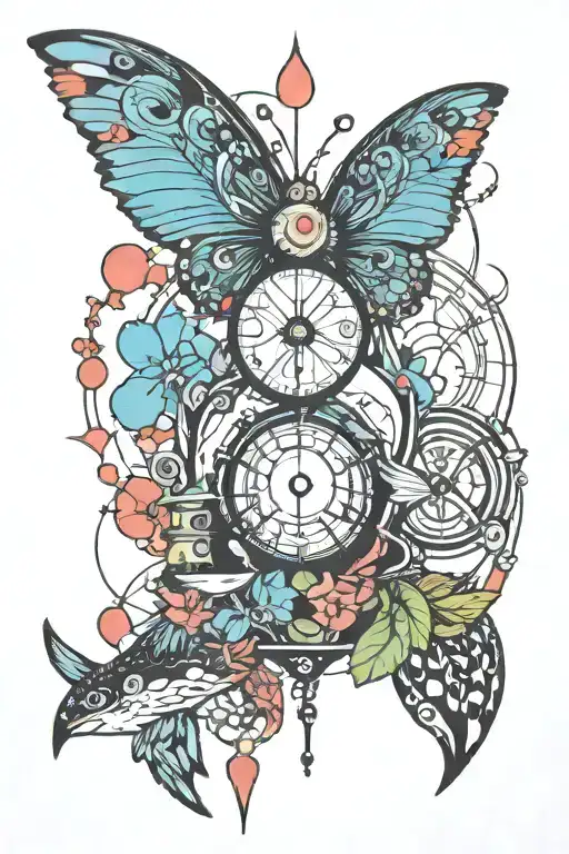 Coldplay scientist tattoo design idea