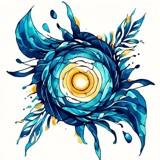 Sonne tattoo design idea