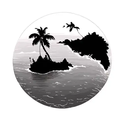 vinsan gemini fiji island map tattoo design idea
