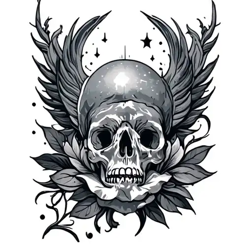 Only God's glory tattoo design idea