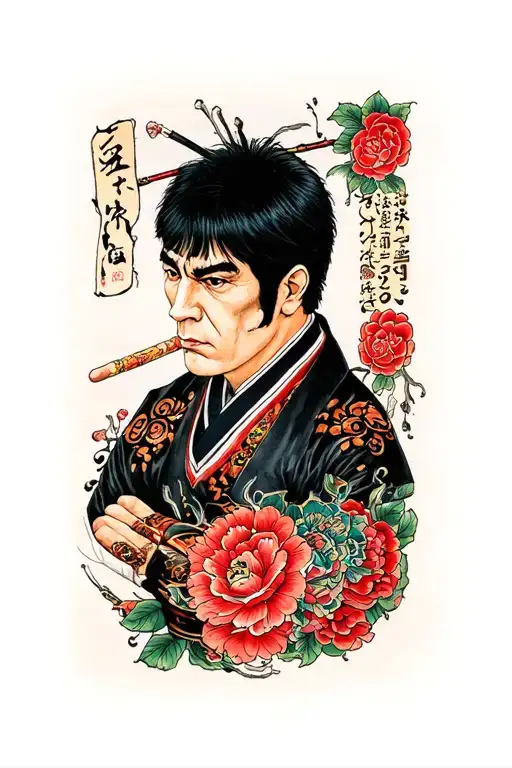 scarface tattoo design idea