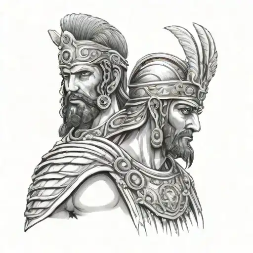 Hannibal Barca tattoo design idea