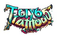 text 'IGY6' us tattoo design idea