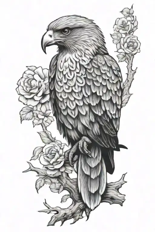 buzzard female tattoo design tattoo design idea