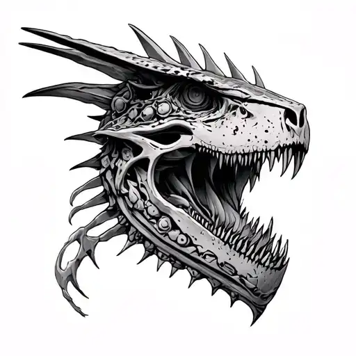 Ark Specimen Implant tattoo design idea