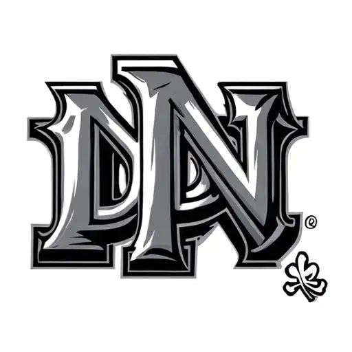 notre dame fighting Irish tattoo design idea