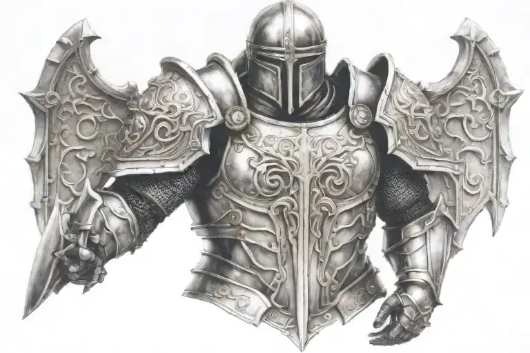 armor of god   tattoo design idea