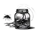 Alice in chains jar of flies tattoo design idea