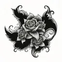 Script tattoo design idea