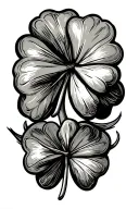 Shamrock tattoo design idea