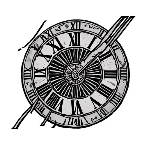 2003 Roman Numerals tattoo design idea
